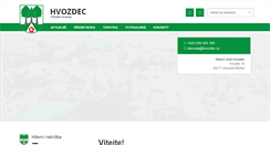 Desktop Screenshot of hvozdec.cz